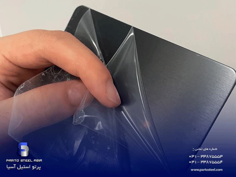 ورق استنلس استیل مات
